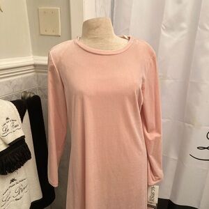 Vintage K.C.Spencer new york for Lord and Taylor! Size 12 velvet pale pink NWTS!
